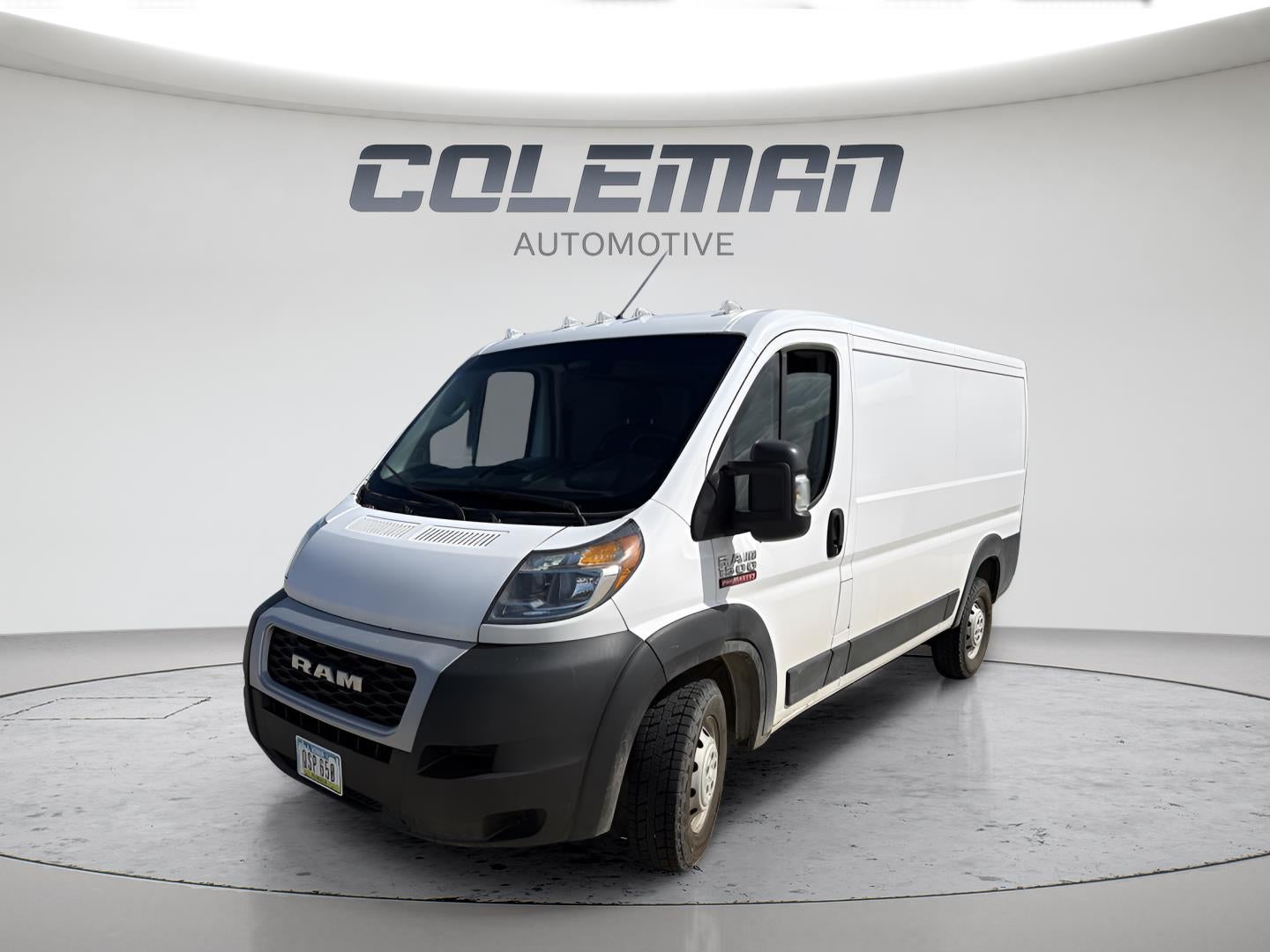 2019 RAM ProMaster Cargo Van 1500 Low Roof Tradesman 136-in. WB