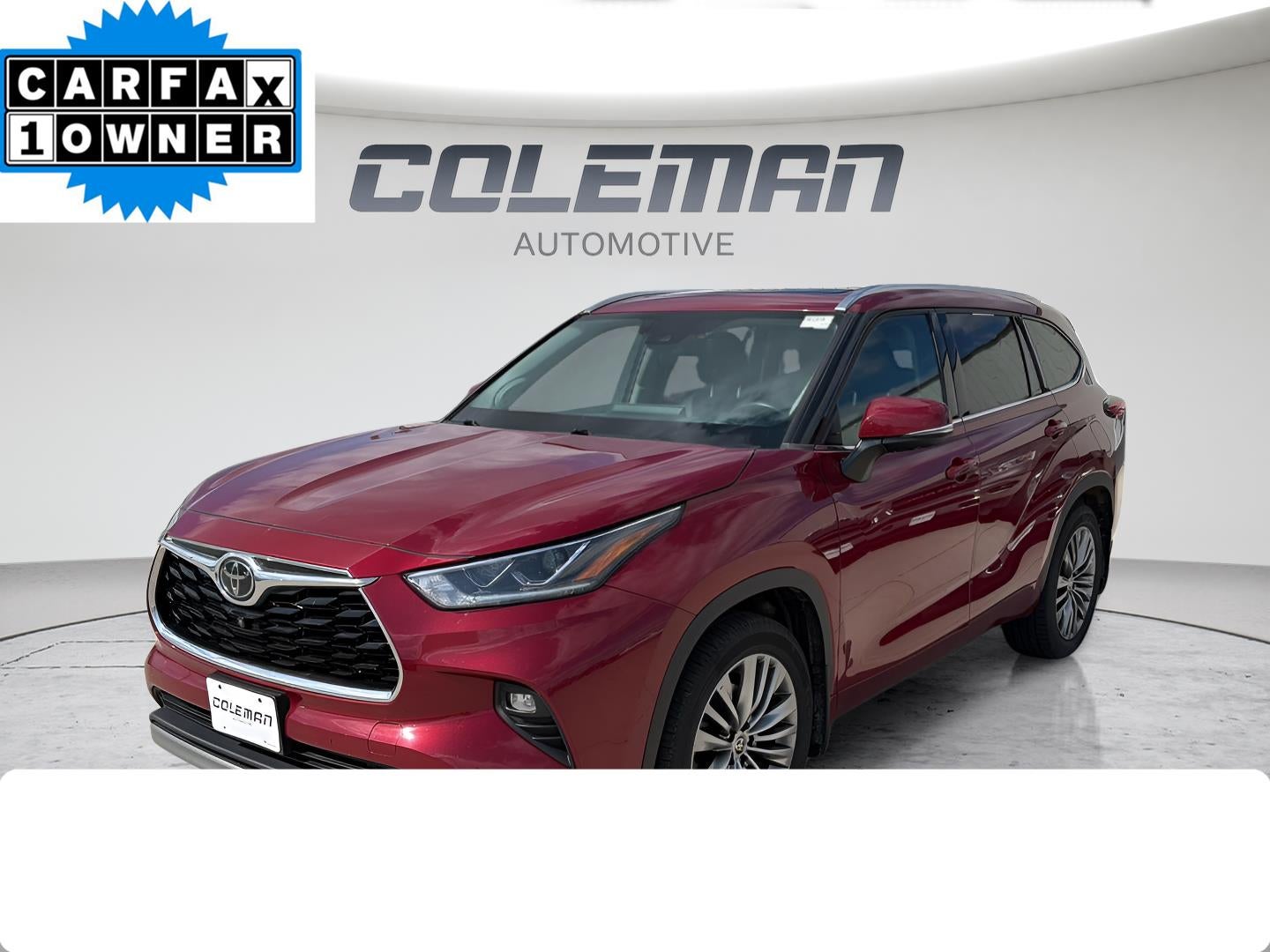 2020 Toyota Highlander Platinum