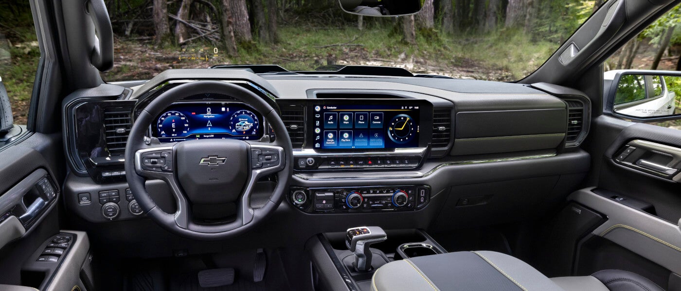 2026 Chevy Silverado 1500 interior dashboard