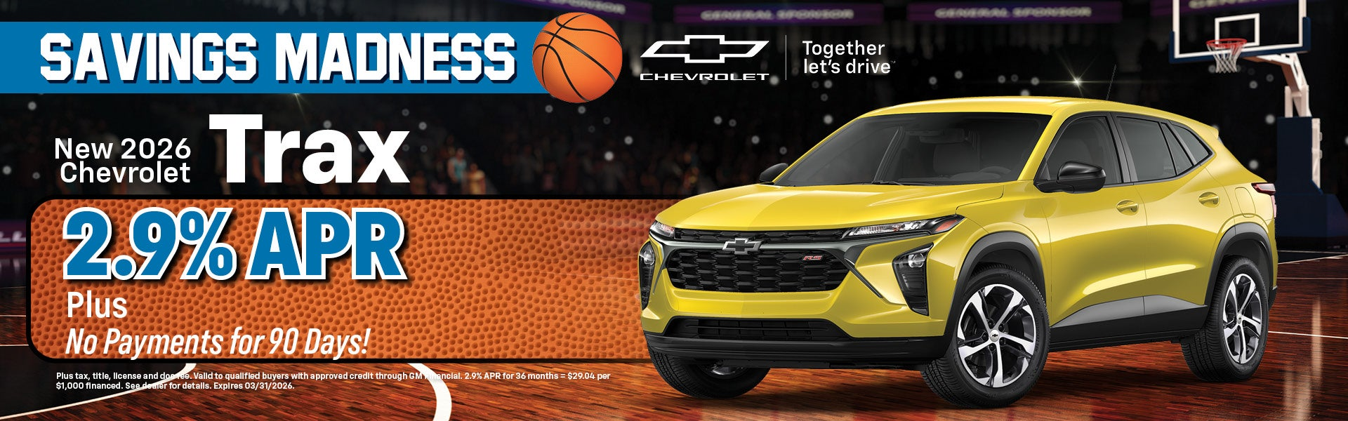 2026 Chevrolet Trax in LE MARS IA