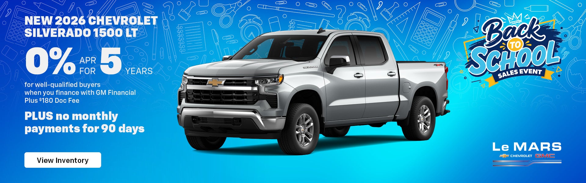 NEW 2026 CHEVROLET SILVERADO 1500 MODELS